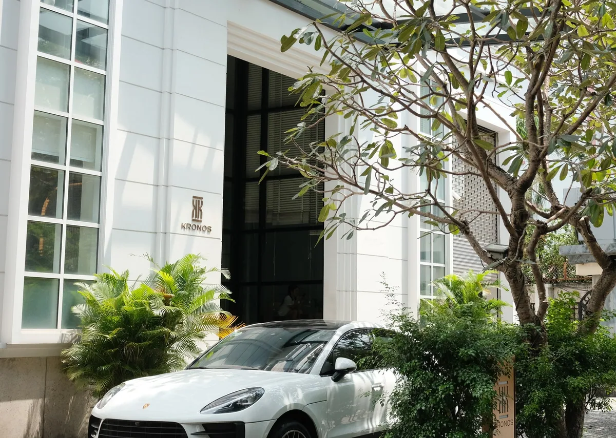 Exterior view of Lafayette De Saigon in Ho Chi Minh City